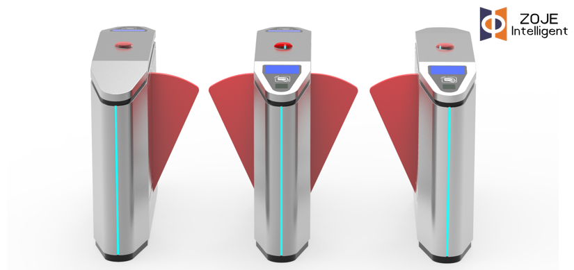 Vilka säkerhetsfunktioner har vändkors för Metro Flap?