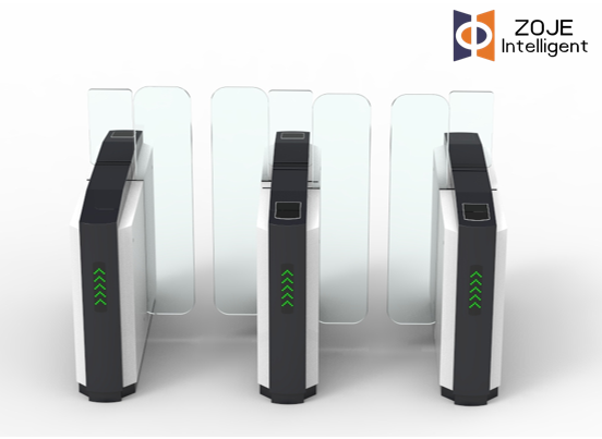 Vilka är de olika åtkomstkontrolllägena för skjutdörrar med vändkors?