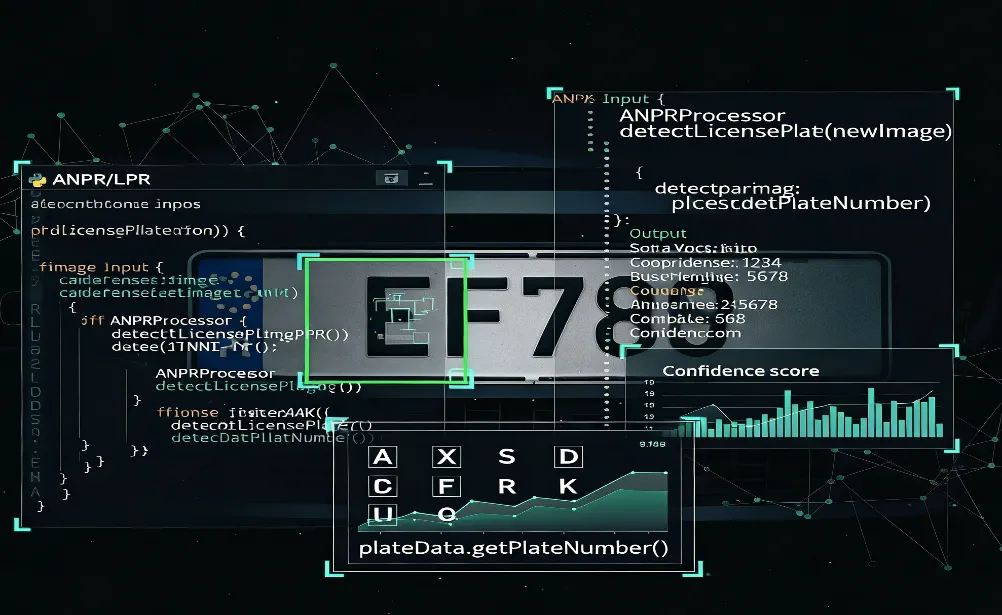 Definition och funktioner för ett system för registrering av registreringsskyltar