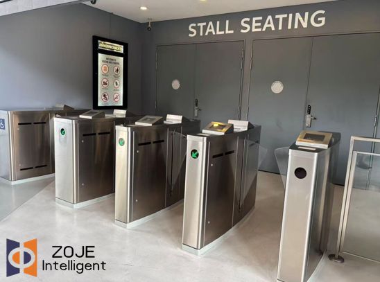 ZOJE Flap Turnstile Gate framgångsrikt installerad i Singapore och Uruguay