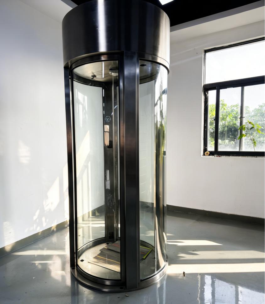 ZOJE-Z2009 AB Glass Full-Height Turnstile